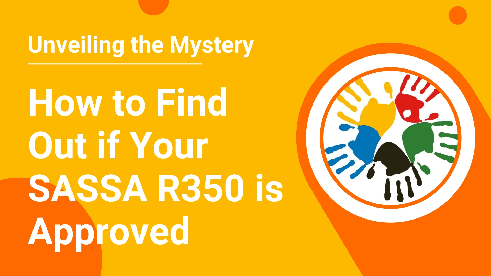 How to Find Out if Your SASSA R350 is Approved