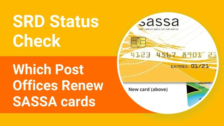 Which Post Offices Renew SASSA cards?