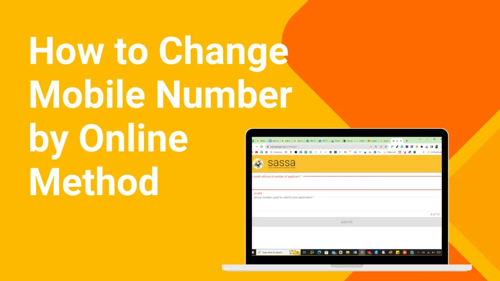 How to Change Mobile Number by Online Method